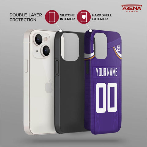 Minnesota Purple - Football Colors 23 - Arena Cases