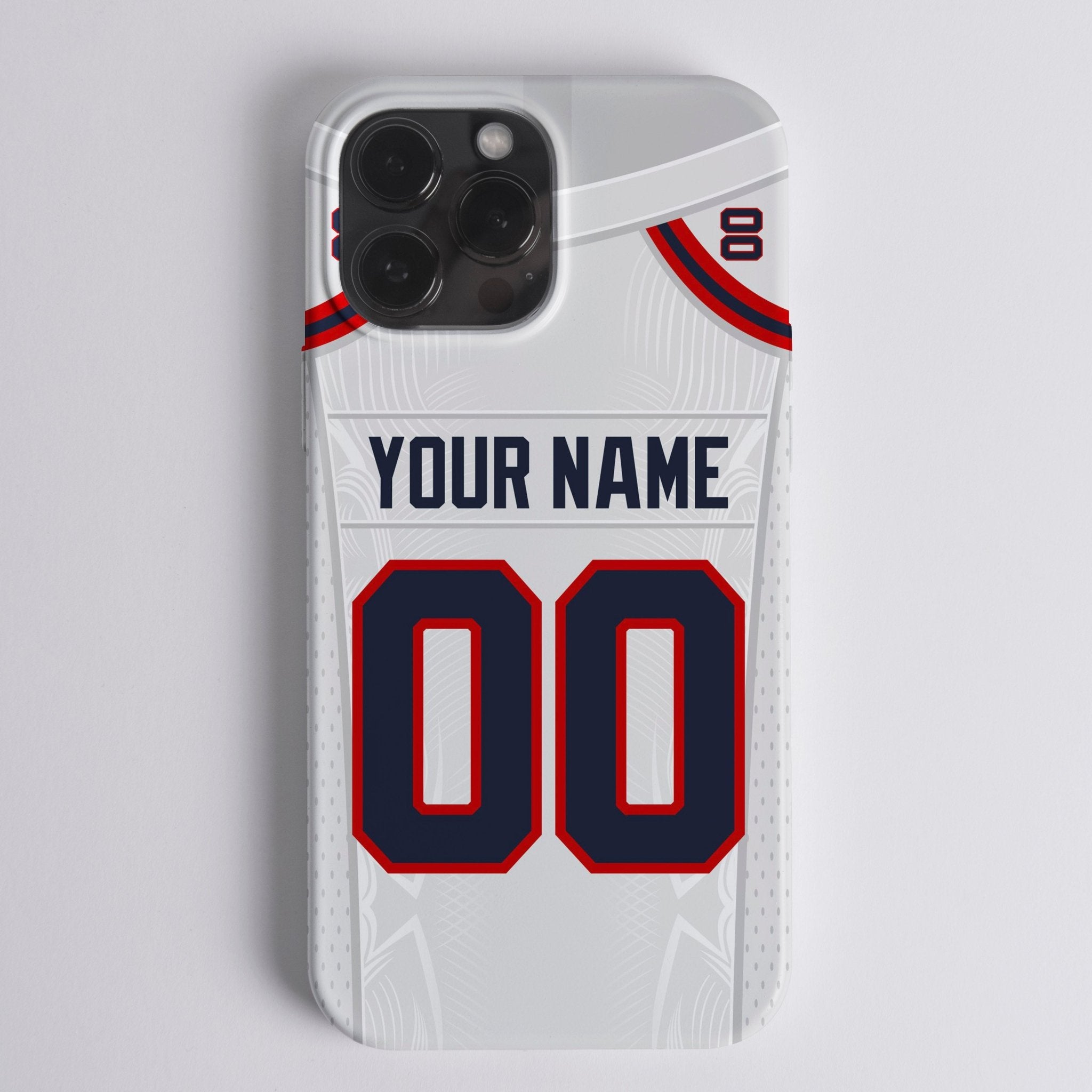 New England White - Football Colors 23 - Arena Cases