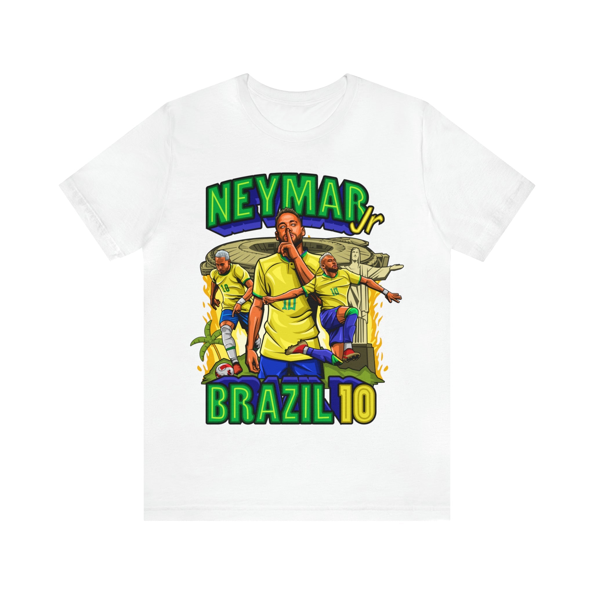 Neymar Jr Brazil 10 - Arena T-Shirts - Arena Cases