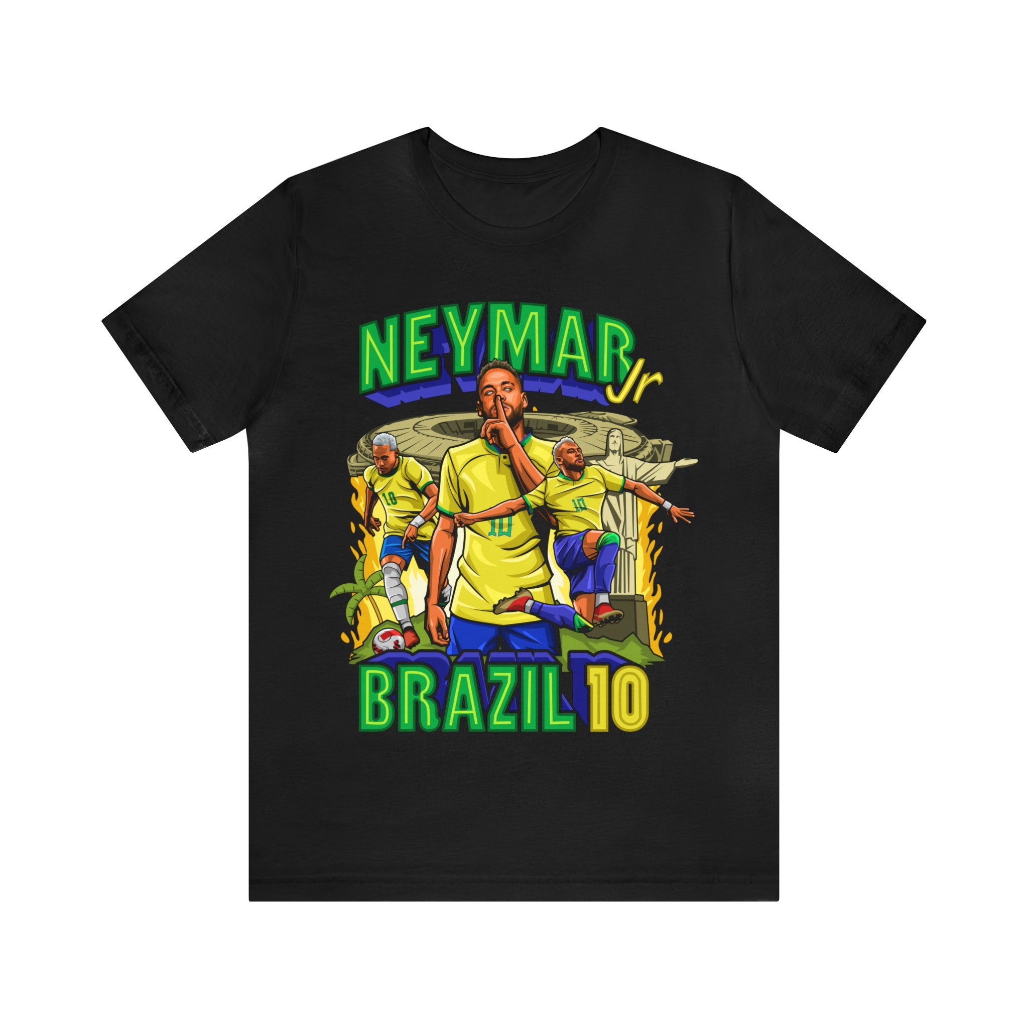 Neymar Jr Brazil 10 - Arena T-Shirts - Arena Cases