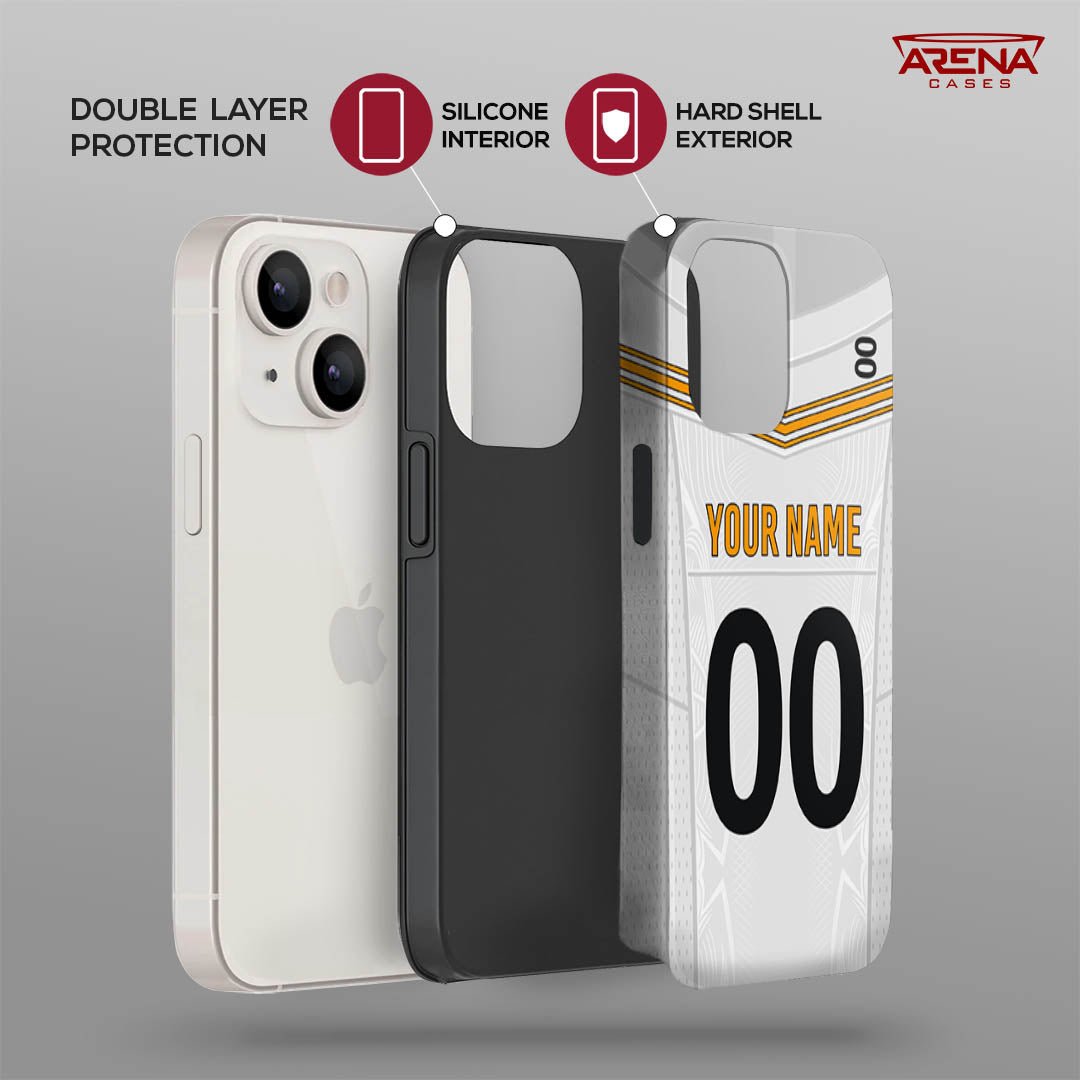 Pittsburgh White - Football Colors 23 - Arena Cases