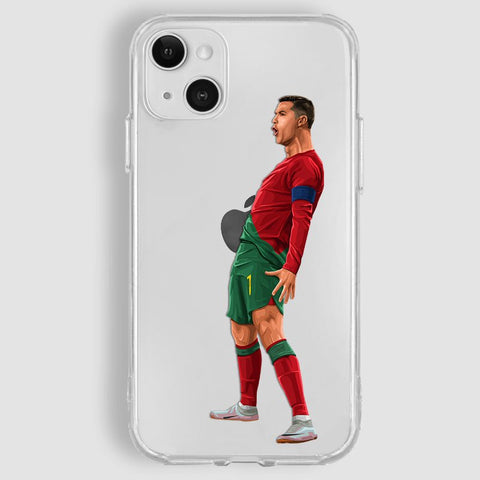 Portugal Ronaldo - Clear - Arena Cases