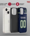 Seattle Navy - Football Colors 23 - Arena Cases
