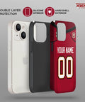 Tampa Bay Red - Football Colors 23 - Arena Cases