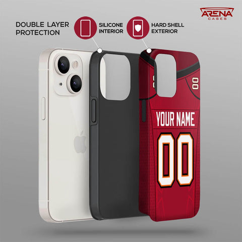 Tampa Bay Red - Football Colors 23 - Arena Cases