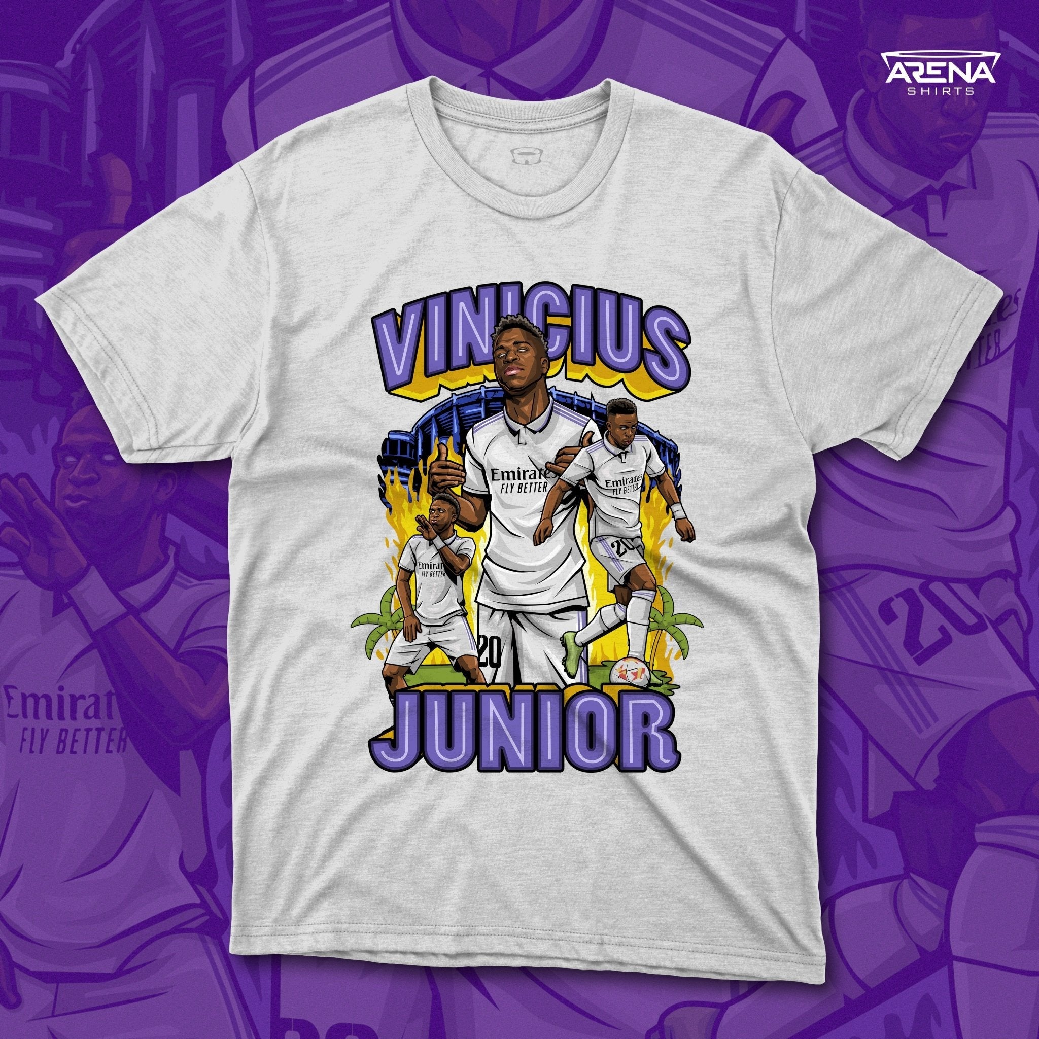 Vinicius Jr - Arena T-Shirts - Arena Cases
